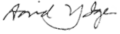 David Ige signature