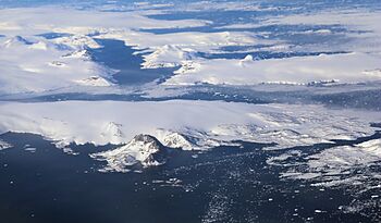 East coast of Greenland, just S of 64N