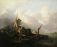 Edward Williams - Squally Day on the Yare, Norfolk