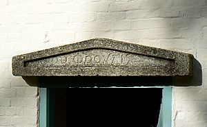 Engraving over doorway, Clouds Hill, Dorset - geograph.org.uk - 587818