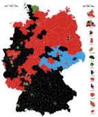 Erststimmenmehrheiten Bundestagswahl 2021