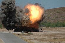 Explosion at US Army Yuma Proving Ground