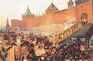 False Dimitry entering Moscow June 20th 1605