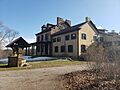 Friendship Hill, PA front, winter view
