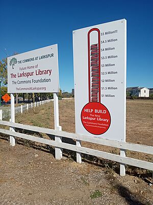 Funding for new larkspur library meter