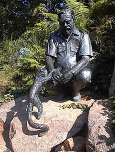 Gerald Durrell statue