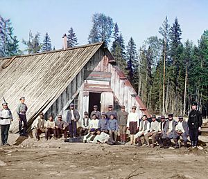 Gorskii. Austrian prisoners of war in Olonets province