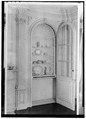 Historic American Buildings Survey, photograph courtesy Hildegarde Storer, CUPBOARD IN NORTHEAST PARLOR. - Nichols-Wanton-Hunter House, 54 Washington Street, Newport, Newport HABS RI,3-NEWP,11-17