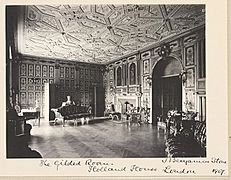Holland House in 1907 by J. Benjamin Stone - Gilded Room