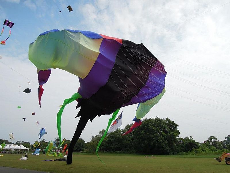 Impian Kite at Melaka Flying