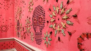 Jennifer Angus's "In the Midnight Garden" 