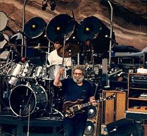 Jerry-Mickey at Red Rocks taken 08-11-87