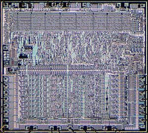 MOS 6502 die