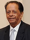 Mauritius Prime Minister Anerood Jugnauth when meeting Indian Prime Minister Narendra Modi (cropped)