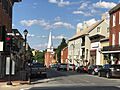 North Main Street, Lexington, VA - from Washington Street intersection
