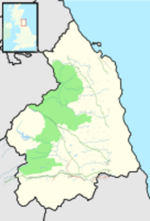 Northumberland National Park map