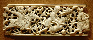 Panel hunters Louvre OA 6265-1