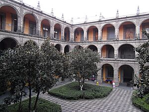 Patio Principal del Colegio de San Ildefonso