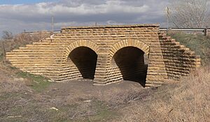Pawnee R. trib bridge, CR DD, Ness Co, KS, from SW 2