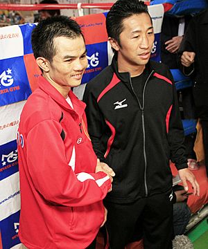 Pongsaklek Wonjongkam & Daisuke Naitō, Mar. 2010.jpg