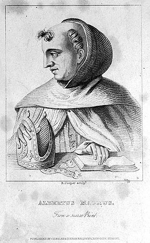 Portrait of Albertus Magnus. Wellcome L0015330