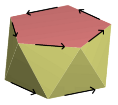 Rotoreflection example antiprism