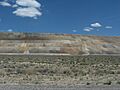 Round Mountain gold mine, leach dumps