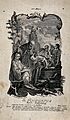 Saint Rupert of Salzburg. Etching by Bock after J.W. Baumgar Wellcome V0033335