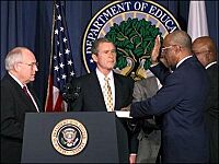 Secretary Paige's Swearing-in Ceremony