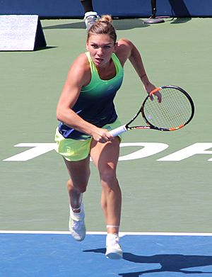 Simona Halep at 2015 Rogers Cup