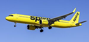 Spirit Airbus A321neo N725NK BWI MD1