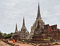 Templo Phra Si Sanphet, Ayutthaya, Tailandia, 2013-08-23, DD 16