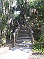 Terra Ceia FL Madira Bickel SP mound stairs01