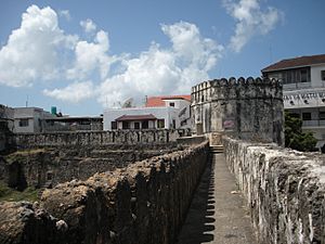 The old castle in Zanzibar