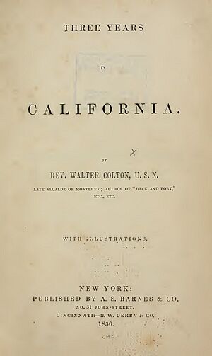 Three Years in California Colton