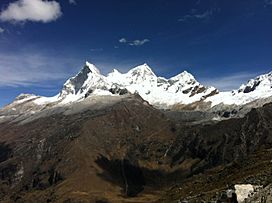 Three summits of Huandoy ^ Peru - panoramio