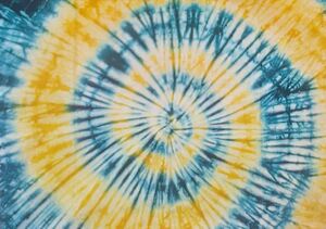 Tie dye spiral
