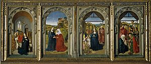 Tríptico de la vida de la Virgen (Bouts)