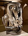 Upper part of a statue of the Nile God Hapi, granite. From Faiyum, Egypt, 12th Dynasty, c. 1800 BCE. Neues Museum