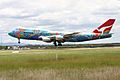 VH-EBU Boeing 747 Qantas in "Nalanji Dreaming" Colours (8336716283)