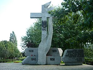 Włocławek-monument of AK