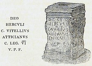 Whitley Castle Hercules Altar Sopwith 1833