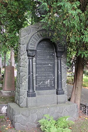 William Crichton family grave 2016 1