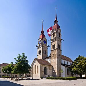 Winterthur Stadtkirche nordost