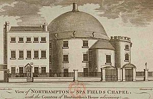 1783 dog and duck and spa fields chapel