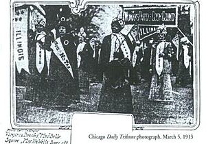 1913 Chicago Daily Tribune photograph of Ida B. Wells