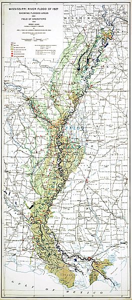 1927 LA Flood Map