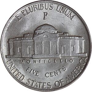 1945-P-Jefferson-War-Nickel-Reverse