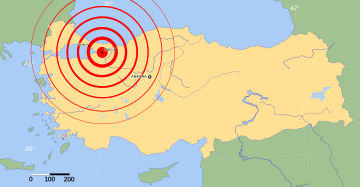 1999 İzmit earthquake map.svg