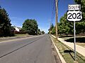 2022-09-02 11 09 32 View south along U.S. Route 202 (Johnson Highway) just south of Dekalb Pike on the border of Norristown and East Norriton Township in Montgomery County, Pennsylvania